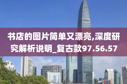 书店的图片简单又漂亮,深度研究解析说明_复古款97.56.57