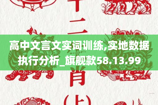 高中文言文实词训练,实地数据执行分析_旗舰款58.13.99