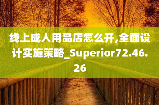 线上成人用品店怎么开,全面设计实施策略_Superior72.46.26