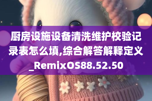 厨房设施设备清洗维护校验记录表怎么填,综合解答解释定义_RemixOS88.52.50