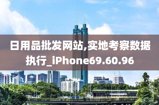 日用品批发网站,实地考察数据执行_iPhone69.60.96