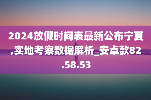 2024放假时间表最新公布宁夏,实地考察数据解析_安卓款82.58.53