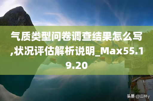 气质类型问卷调查结果怎么写,状况评估解析说明_Max55.19.20