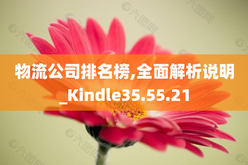 物流公司排名榜,全面解析说明_Kindle35.55.21