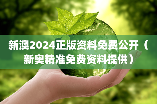 新澳2024正版资料免费公开（新奥精准免费资料提供）