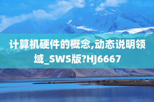 计算机硬件的概念,动态说明领域_SWS版?HJ6667