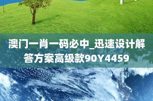 澳门一肖一码必中_迅速设计解答方案高级款90Y4459