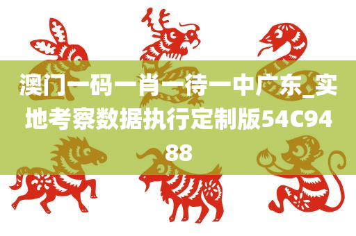 澳门一码一肖一待一中广东_实地考察数据执行定制版54C9488