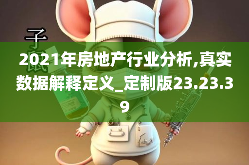 2021年房地产行业分析,真实数据解释定义_定制版23.23.39