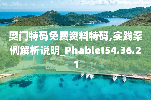 奥门特码免费资料特码,实践案例解析说明_Phablet54.36.21