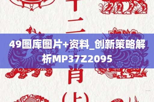 49图库图片+资料_创新策略解析MP37Z2095