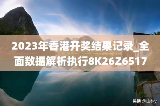 2023年香港开奖结果记录_全面数据解析执行8K26Z6517