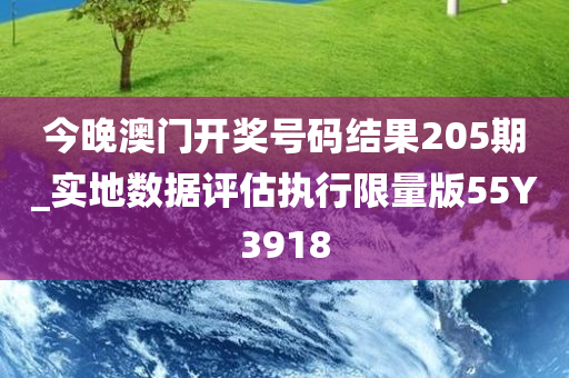 今晚澳门开奖号码结果205期_实地数据评估执行限量版55Y3918