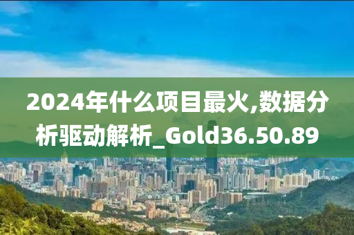 2024年什么项目最火,数据分析驱动解析_Gold36.50.89