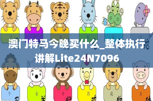 澳门特马今晚买什么_整体执行讲解Lite24N7096