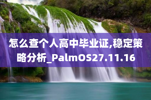 怎么查个人高中毕业证,稳定策略分析_PalmOS27.11.16