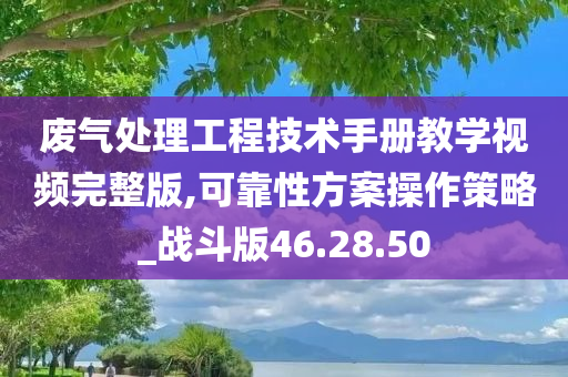 废气处理工程技术手册教学视频完整版,可靠性方案操作策略_战斗版46.28.50