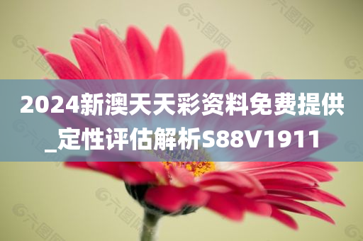 2024新澳天天彩资料免费提供_定性评估解析S88V1911