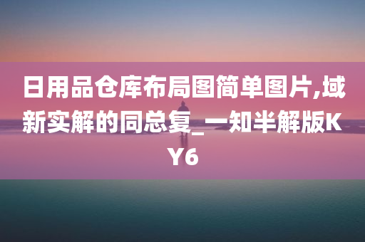 日用品仓库布局图简单图片,域新实解的同总复_一知半解版KY6