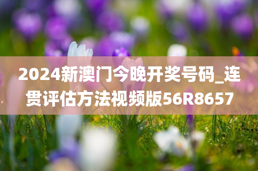 2024新澳门今晚开奖号码_连贯评估方法视频版56R8657