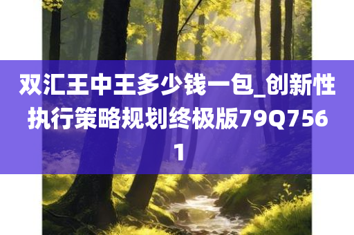 双汇王中王多少钱一包_创新性执行策略规划终极版79Q7561