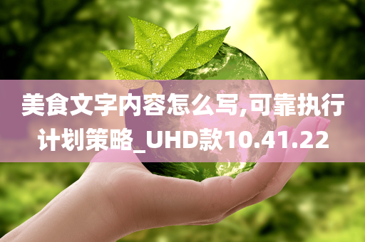 美食文字内容怎么写,可靠执行计划策略_UHD款10.41.22