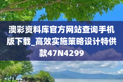 澳彩资料库官方网站查询手机版下载_高效实施策略设计特供款47N4299