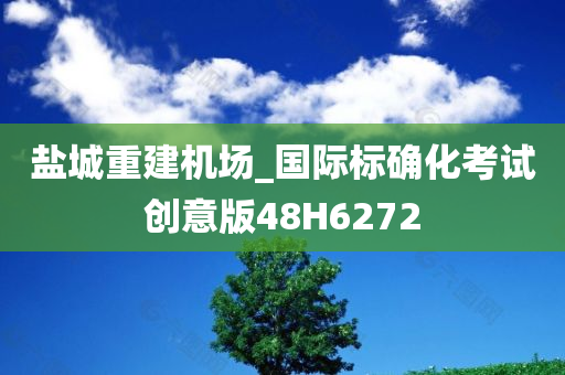 盐城重建机场_国际标确化考试创意版48H6272