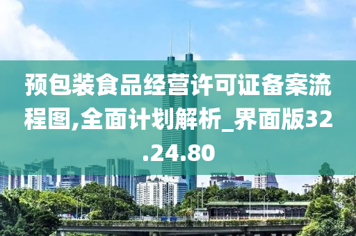 预包装食品经营许可证备案流程图,全面计划解析_界面版32.24.80