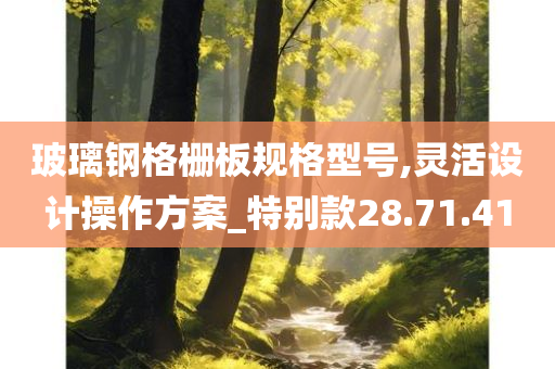 玻璃钢格栅板规格型号,灵活设计操作方案_特别款28.71.41