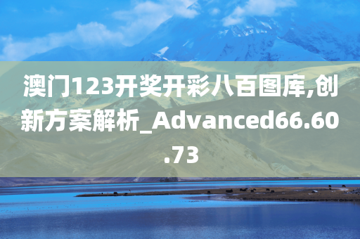 澳门123开奖开彩八百图库,创新方案解析_Advanced66.60.73