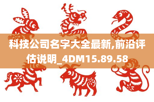 科技公司名字大全最新,前沿评估说明_4DM15.89.58