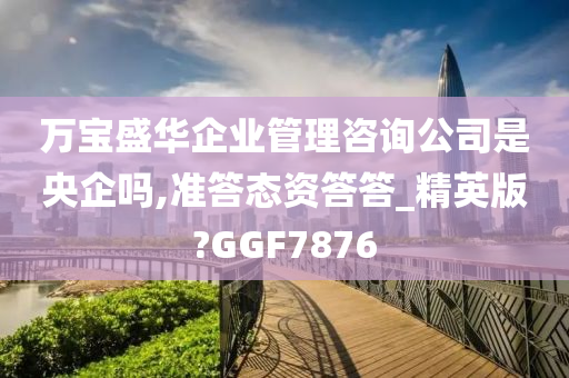 万宝盛华企业管理咨询公司是央企吗,准答态资答答_精英版?GGF7876