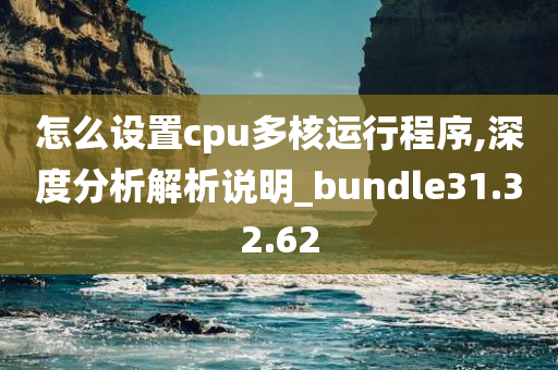 怎么设置cpu多核运行程序,深度分析解析说明_bundle31.32.62