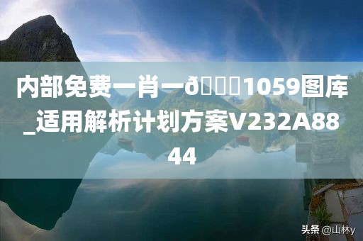 内部免费一肖一🐎1059图库_适用解析计划方案V232A8844