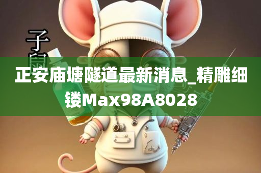 正安庙塘隧道最新消息_精雕细镂Max98A8028