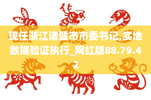 现任浙江诸暨市市委书记,实地数据验证执行_网红版88.79.42