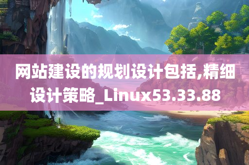 网站建设的规划设计包括,精细设计策略_Linux53.33.88