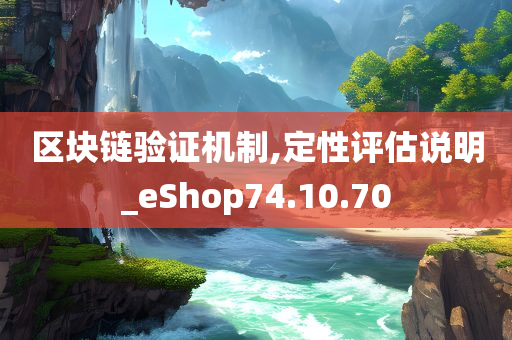 区块链验证机制,定性评估说明_eShop74.10.70