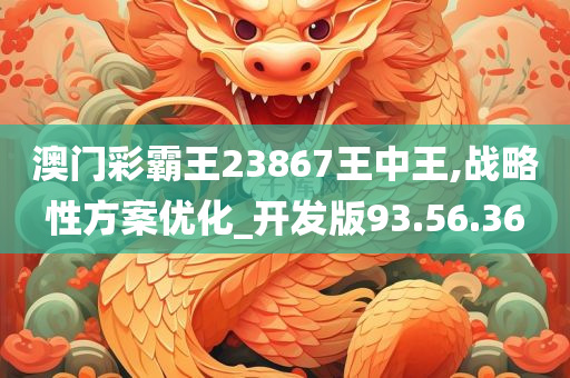 澳门彩霸王23867王中王,战略性方案优化_开发版93.56.36