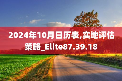 2024年10月日历表,实地评估策略_Elite87.39.18