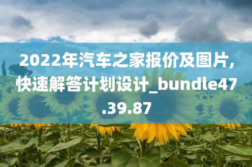 2022年汽车之家报价及图片,快速解答计划设计_bundle47.39.87