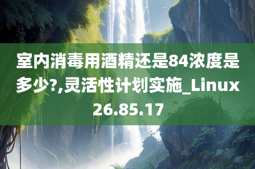 室内消毒用酒精还是84浓度是多少?,灵活性计划实施_Linux26.85.17