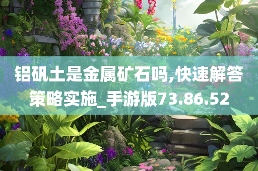 铝矾土是金属矿石吗,快速解答策略实施_手游版73.86.52