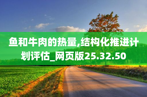 鱼和牛肉的热量,结构化推进计划评估_网页版25.32.50