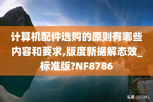 计算机配件选购的原则有哪些内容和要求,版度新据解态效_标准版?NF8786