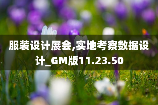 服装设计展会,实地考察数据设计_GM版11.23.50