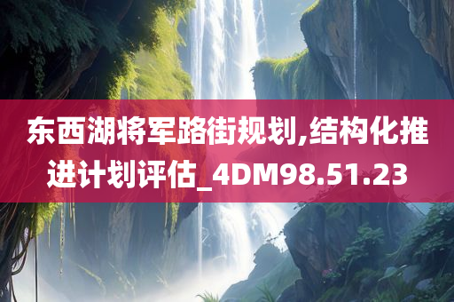 东西湖将军路街规划,结构化推进计划评估_4DM98.51.23