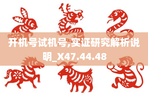 开机号试机号,实证研究解析说明_X47.44.48