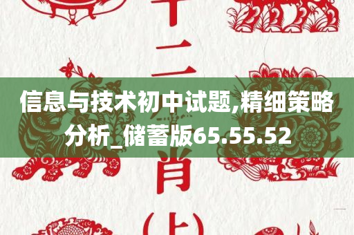 信息与技术初中试题,精细策略分析_储蓄版65.55.52